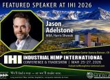 Promotional poster for the IHI 2026 conference featuring Jason Adelstone, scheduled for March 25-27, 2026, at the Hyatt Conference Center in Aurora-Denver, CO.
