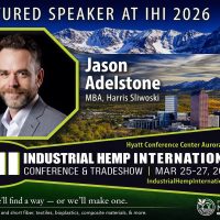 Promotional poster for the IHI 2026 conference featuring Jason Adelstone, scheduled for March 25-27, 2026, at the Hyatt Conference Center in Aurora-Denver, CO.