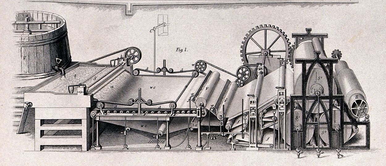 Every Roll of Paper You've Touched Comes From a French Invention. The English Took the Credit.