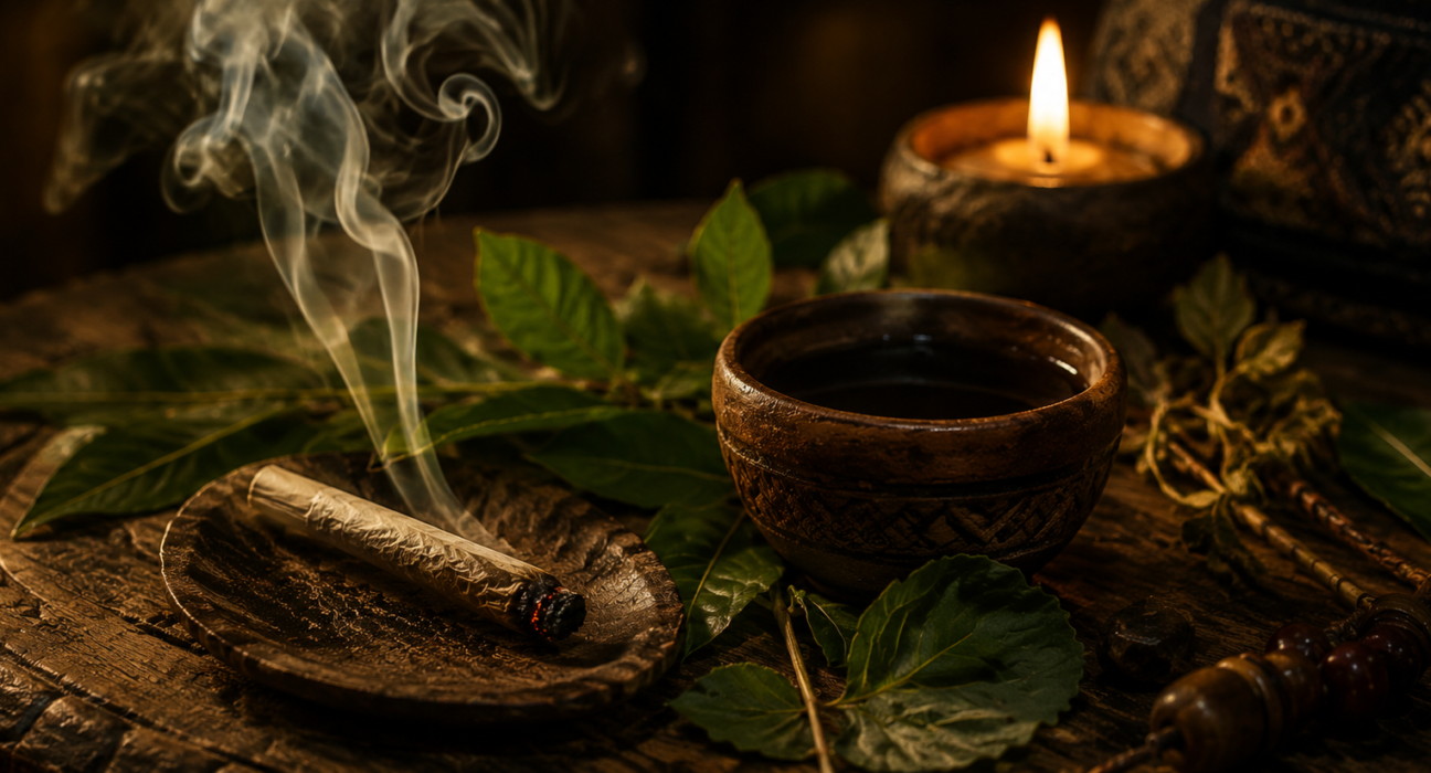 Some Shamans Call Cannabis A Sacred Medicine. Others Say It Puts Holes In Your Aura.