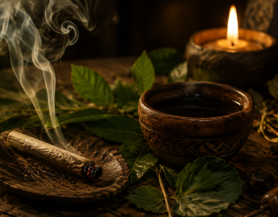 Some Shamans Call Cannabis A Sacred Medicine. Others Say It Puts Holes In Your Aura.