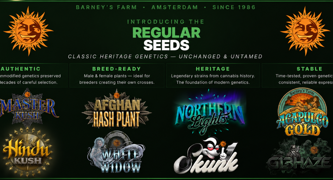 Eight Cannabis Legends Return in Regular-Seed Form