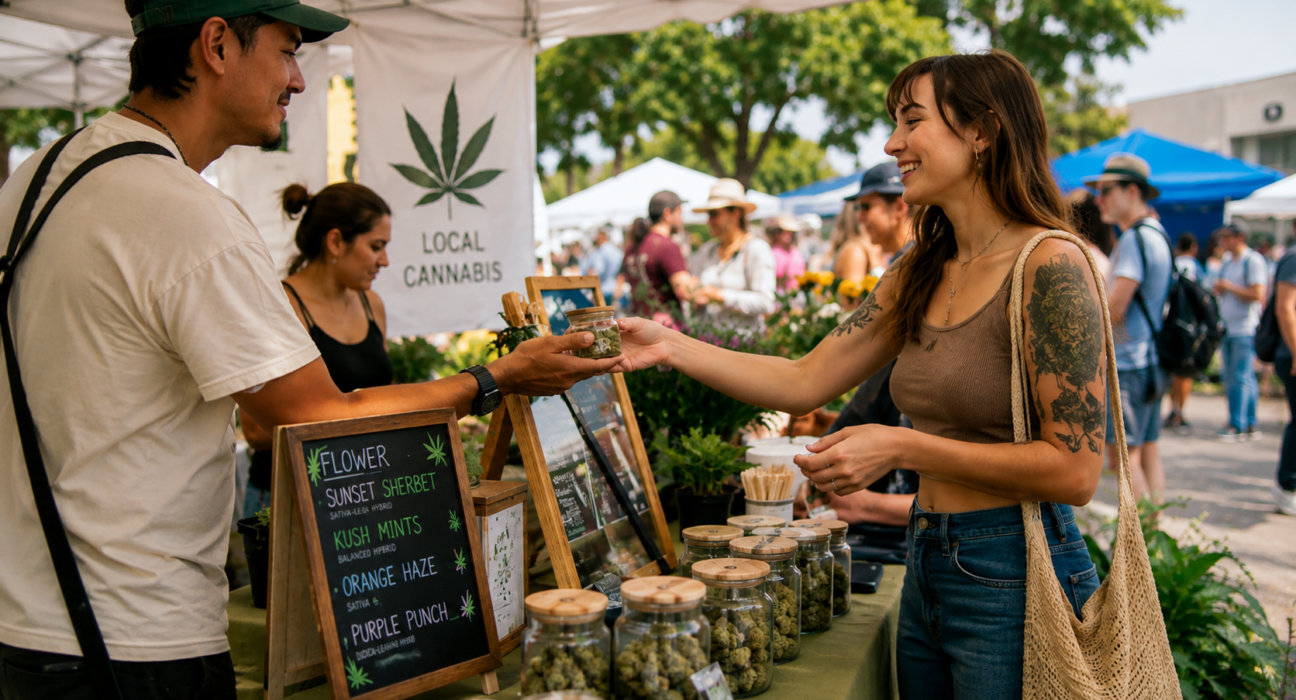 cannabis farmers market