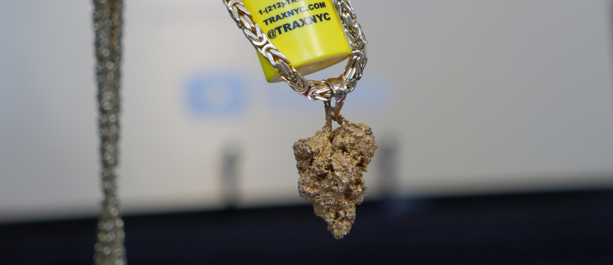 TraxNYC Cast a Real Cannabis Nug in Solid Gold. The Flower Vanished. The Shape Didn't.
