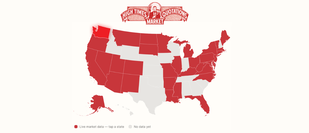 Weed Prices by State 2026: What an Eighth Costs and Why
