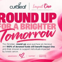 Curaleaf Marks Seven Years and $600,000 Donated For Breast Cancer Action Month