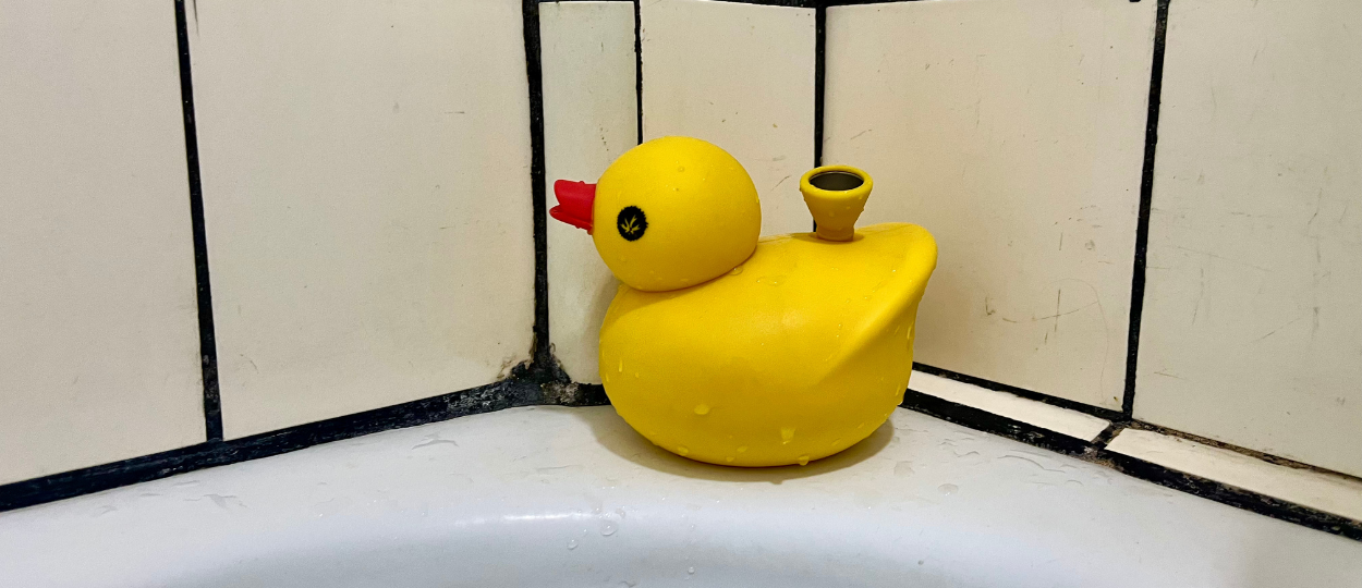 The Joy of Showering With a Bong